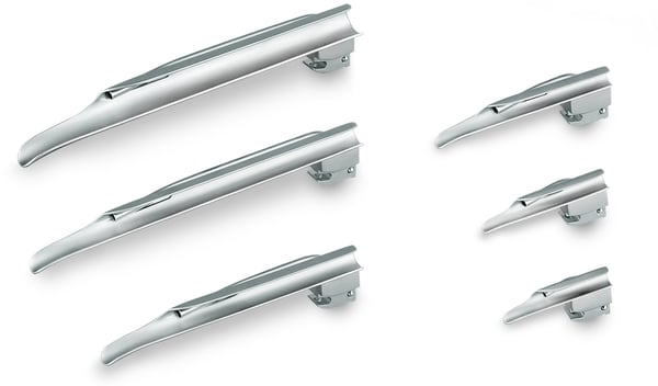 Lame de laryngoscope Miller, lumière standard (JUSQU'À ÉPUISEMENT DES STOCKS)